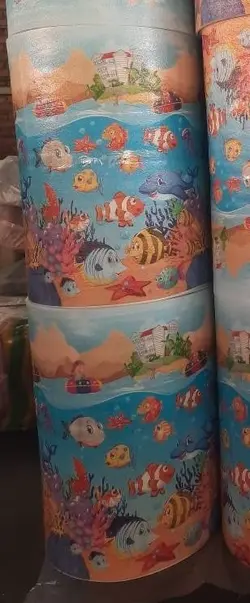 دیوار پوش فومی طرح (اقیانوس)