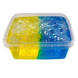 اسلایم 2 رنگ اکلیلی 550 گرمی ( رنگ انتخابی )