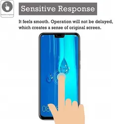 محافظ صفحه نمایش تمام چسب مناسب برای گوشی هوآویY9 2019
