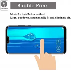 محافظ صفحه نمایش تمام چسب مناسب برای گوشی هوآویY9 2019