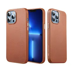 کاور ای اِس آر مدل Metro Leather with MagSafe مناسب برای گوشی موبایل اپل iPhone 13 Pro Max