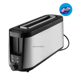 توستر نان استیل مشکی تفال مدل TL430