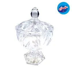 قندان پایه دار طرح خطی