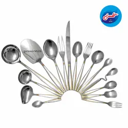 سرویس قاشق چنگال 155 پارچه SG (وگاس طلا)