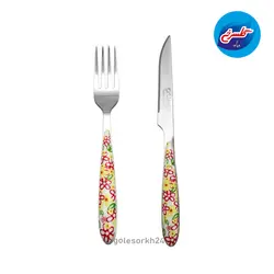 کارد و چنگال بیوتی طرح گل مدل I