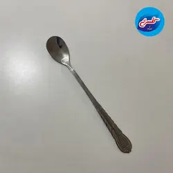 قاشق شربت خوری استیل مدل دلی 6 عددی