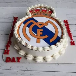 سفارش و خرید کیک تیم رئال مادرید ارسال سریع