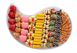 قیمت و خرید شیرینی خانگی مدل ترمه (گیسو) بهترین کیفیت