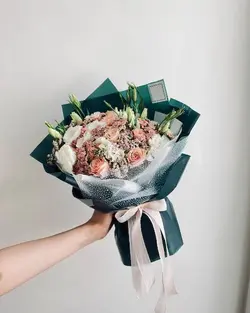 دسته گل صدف