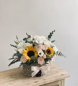 سبد گل سایه