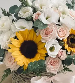 سبد گل سایه