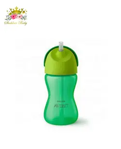 لیوان آبمیوه خوری نی دار 300 میل اونت Avent
