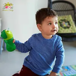 لیوان آبمیوه خوری نی دار 300 میل اونت Avent