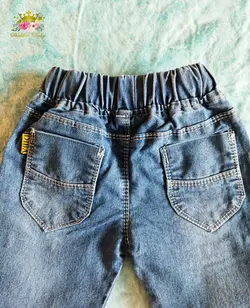 شلوار لی دخترانه طرح MICKEY MOUSE