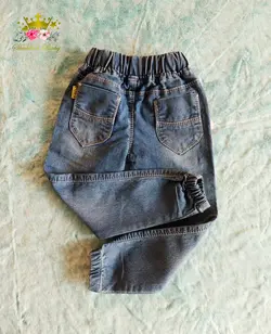 شلوار لی دخترانه طرح MICKEY MOUSE