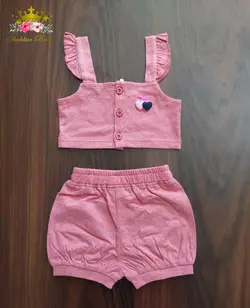 تاپ و شورت دخترانه