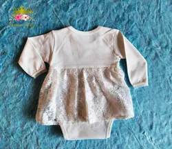 پیراهن زیر دکمه دار توردار