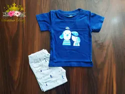 تیشرت و شورت پسرانه طرح dog