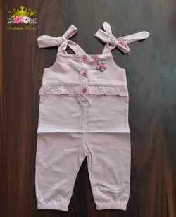 سرهمی دخترانه تک گل پنبه