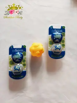پستانک 2 عددی شب تاب ارتودنتیک دکتر براونز ( 0 تا 6 ماه) Dr Browns