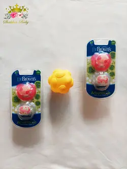 پستانک 2 عددی شب تاب ارتودنتیک دکتر براونز ( 0 تا 6 ماه) Dr Browns