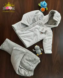 سویشرت شلوار پسرانه دکمه آجی پاریز