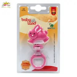 بند پستانک عروسکی بی بی لند Baby land مدل 488
