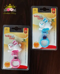 بند پستانک عروسکی بی بی لند Baby land مدل 488