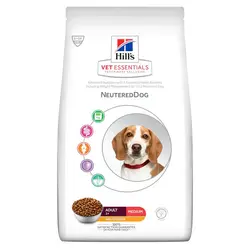 غذای خشک هیلز مخصوص سگ بالغ و عقیم شده | نژاد متوسط 2 کیلوگرم  | Hill's Vet Essential NEUTERED Medium