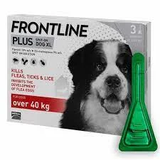 قطره ضد کک و کنه برای سگ بالای 40 کیلوگرم  | برند Frontline