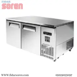 یخچال میزکار استیل