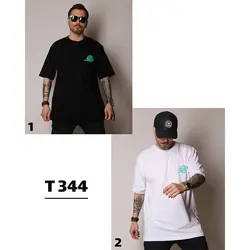 تیشرت بگ استایل پنبه سوپر - عمده - کد T344
