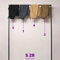 شلوار اسلش کتان پنبه کش - عمده - کد S28