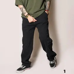 شلوار کارگو شیش جیب - عمده - کد S31