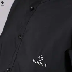 پیراهن مشکی قواره بزرگ ساده کش - عمده - کد P311