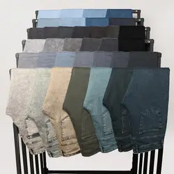 شلوار لی مردانه راسته دمپا فیت - عمده