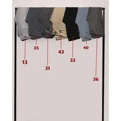 شلوار لی مردانه راسته دمپا فیت - عمده