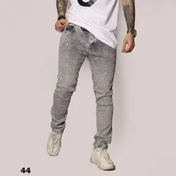 شلوار لی مردانه راسته دمپا فیت - عمده