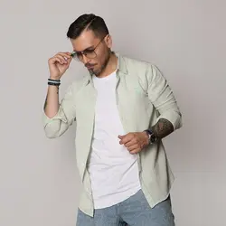 پیراهن مردانه کنفی - عمده - کد P564