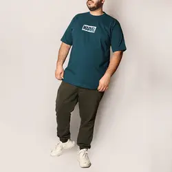 تیشرت سایز بزرگ پنبه سوپر - عمده - کد T390