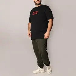 تیشرت سایز بزرگ پنبه سوپر - عمده - کد T390