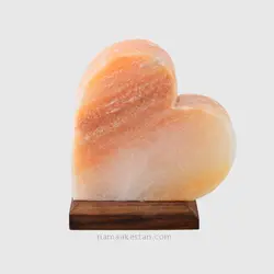 آباژور سنگ نمک قلب