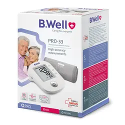 فشارسنج بازویی B.Well مدل Pro33 با آداپتور