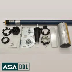 موتور پرده برقی بالارو ۶ سیم مدل AM35