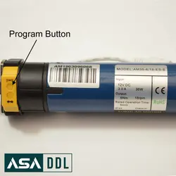 موتور پرده برقی بالارو ۶ سیم مدل AM35