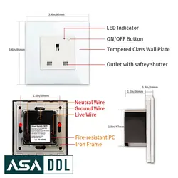 پریز برق ۳ پین اسمارت لایف - تویا