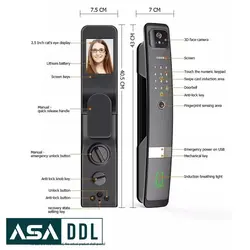 قفل پوش پول تشخیص چهره AL-302