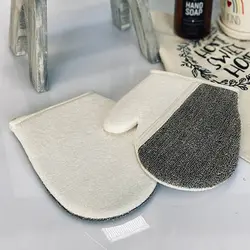 لیف حمام بنددار مدل الیاف بامبو کدMB-17