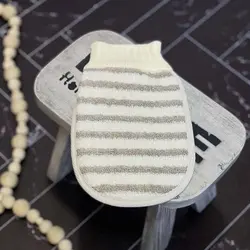 لیف حمام بنددار مدل الیاف بامبو کد MB-21