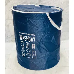 سبد لاندری استوانه تاشو کد 110625